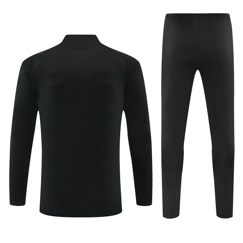 Survetement-Real-Madrid-Training-Homme-Enfant-2026-2027-Noir-Fucshia-2