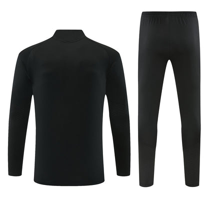 Survetement-Real-Madrid-Training-Homme-Enfant-2026-2027-Noir-Fucshia-2