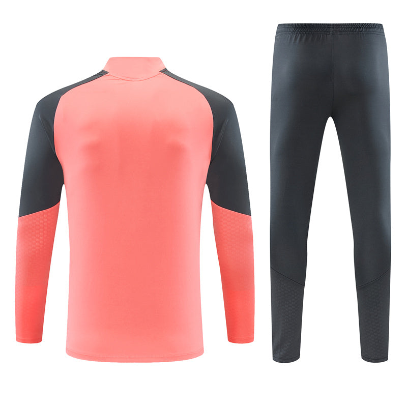 Survetement-Real-Madrid-Training-Homme-Enfant-2026-2027-Orange-Rose-2