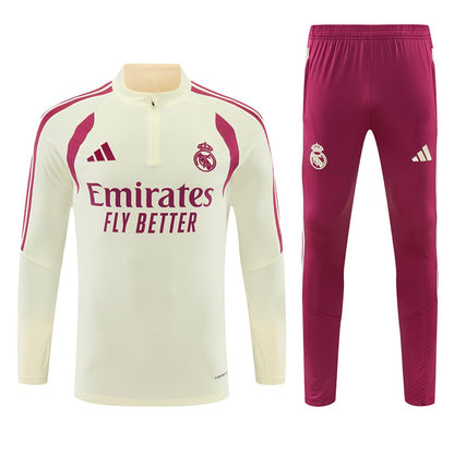 Survetement-Real-Madrid-Training-Homme-Enfant-2026-2027-beige-3