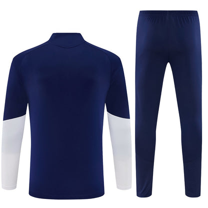 Survetement-Real-Madrid-Training-Homme/Enfant-2026-2027-Bleu-Royal-et-Jaune-2