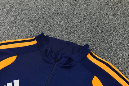 Survetement-Real-Madrid-Training-Homme/Enfant-2026-2027-Bleu-Royal-et-Jaune-6