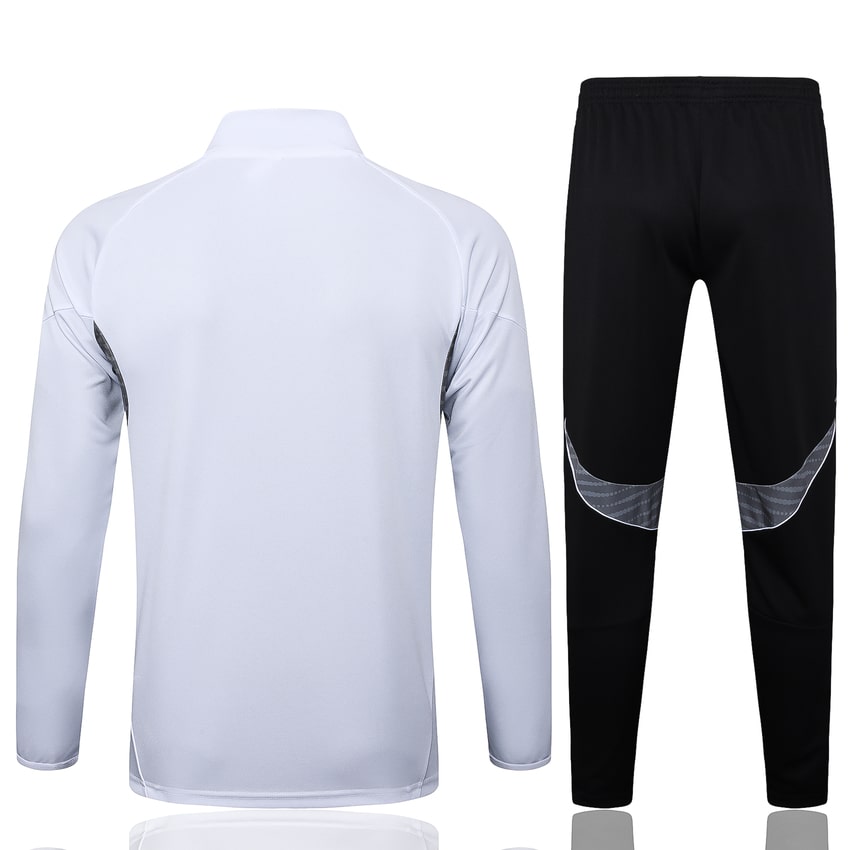 Chaqueta deportiva del Real Madrid para hombre/niño 2025-2026, blanco claro | Fútbol