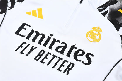 Survetement-Real-Madrid-Veste-2025-2026-Blanc-Jaune-Label-3