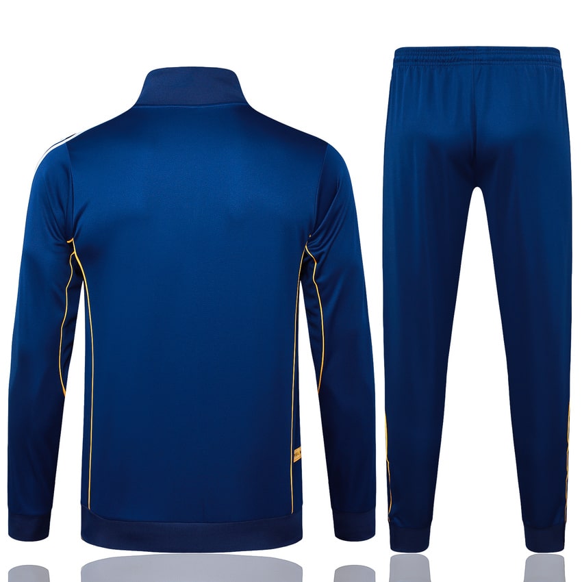 Survetement Real Madrid Veste Homme/Enfant  2025 2026 Bleu Sombre | Foot Sport