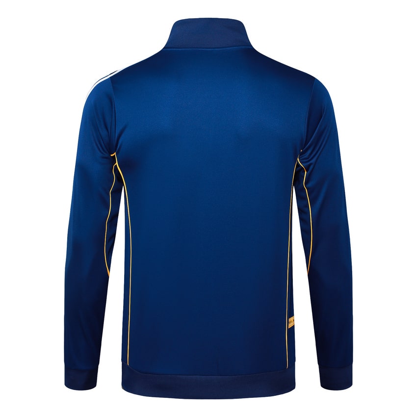 Survetement Real Madrid Veste Homme/Enfant  2025 2026 Bleu Sombre | Foot Sport