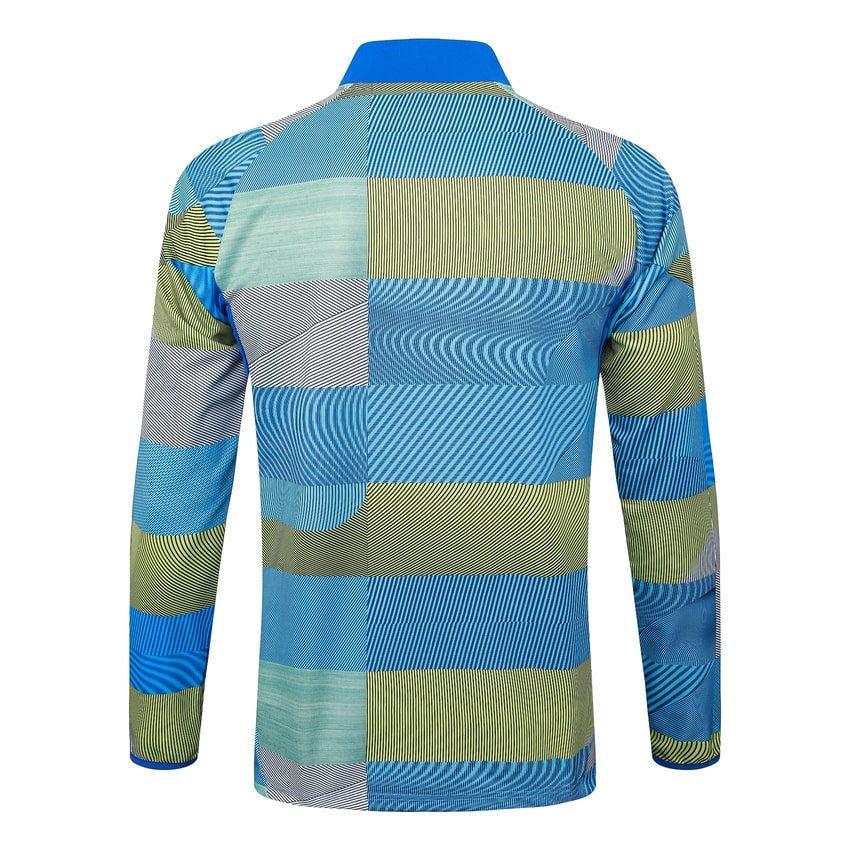 Chaqueta deportiva del Real Madrid para hombre/niño 2025-2026, azul y verde | Fútbol