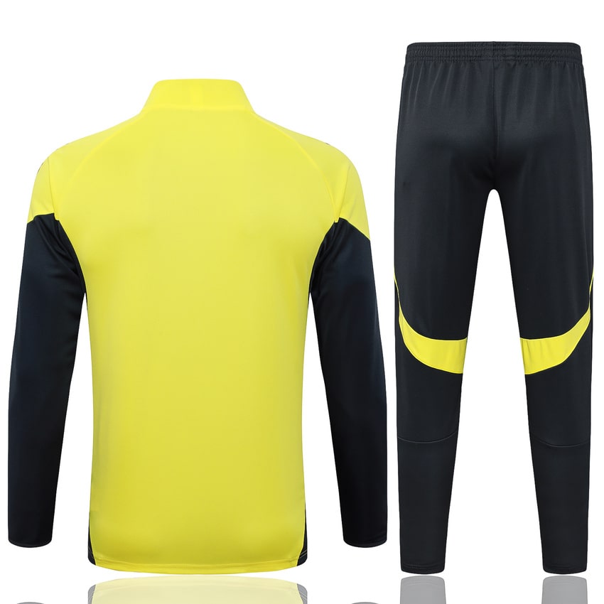 Chaqueta deportiva del Real Madrid para hombre/niño 2025-2026, amarillo claro | Fútbol