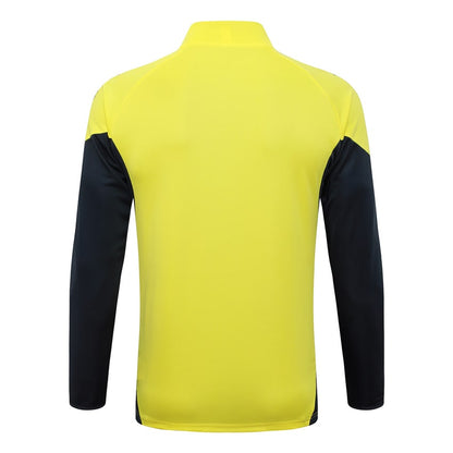Survetement Real Madrid Veste Homme/Enfant  2025 2026 Jaune Clair | Foot Sport