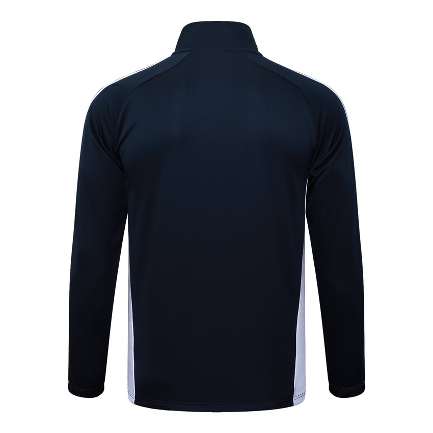 Survetement Real Madrid Veste Homme/Enfant  2025 2026 Noir Blanc | Foot Sport