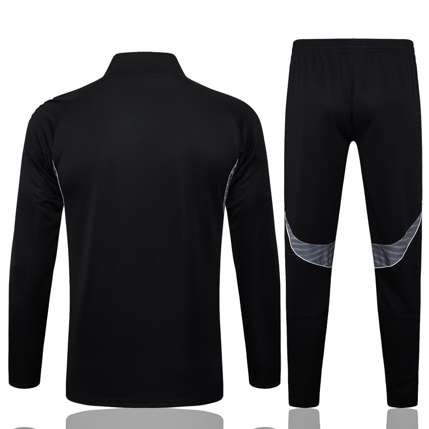 Survetement Real Madrid Veste Homme/Enfant  2025 2026 Noir Sombre | Foot Sport