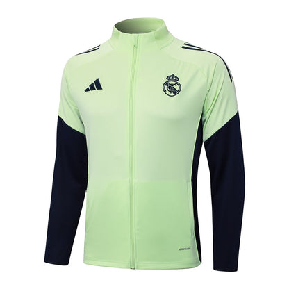 Survetement Real Madrid Veste Homme/Enfant 2025 2026 Vert Clair | Foot Sport