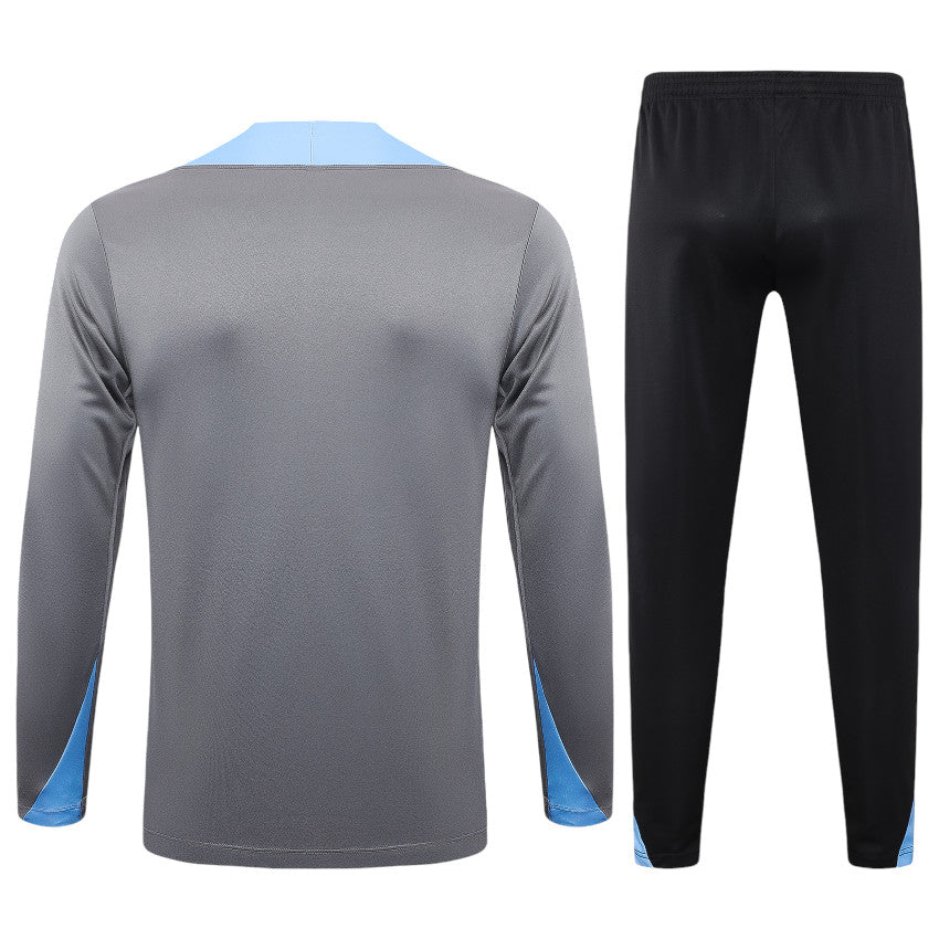Conjunto de entrenamiento del Tottenham para hombre/niño 2024-2025, gris | Fútbol