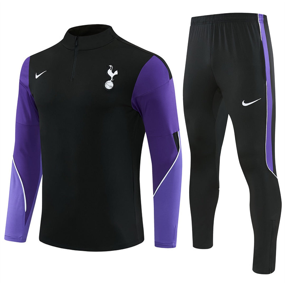 Survetement-Tottenham-Training-Homme-Enfant-2026-2027-Hotspur-Noir-1