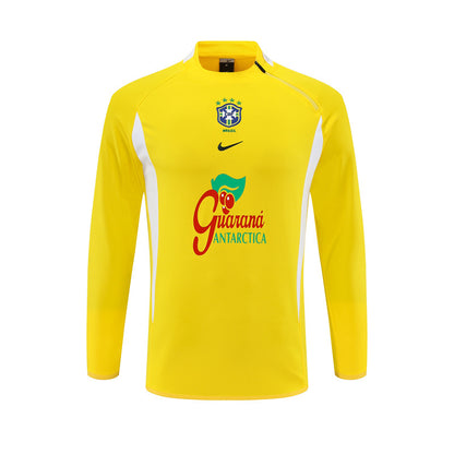 Veste Bresil Training Homme 2002 Jaune