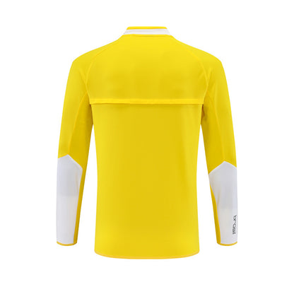 Veste Bresil Training Homme 2002 Jaune