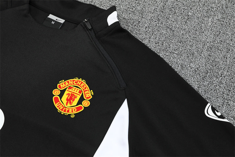 Veste-Manchester-United-Training-2002-2003-Noir-Retro-4