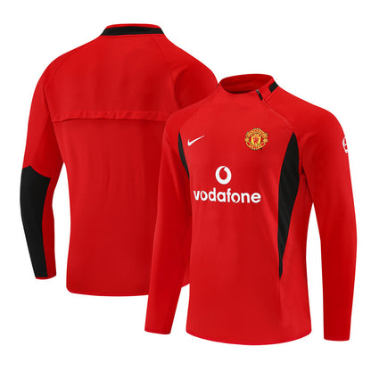 Veste-Manchester-United-Training-2002-2003-Rouge-Retro-2
