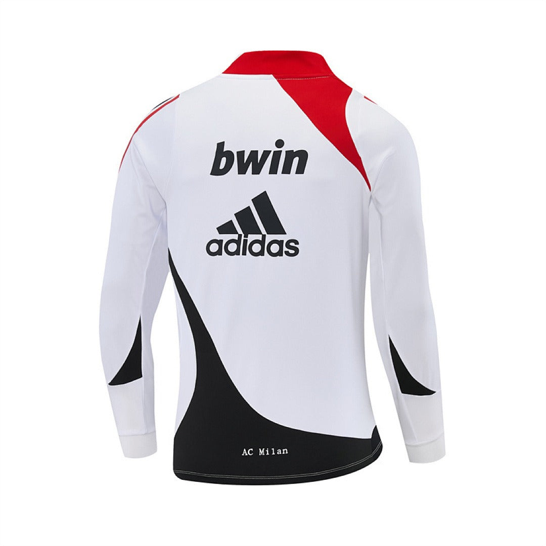 Men's AC Milan Training Jacket 2007 2008 White – Foot Sport