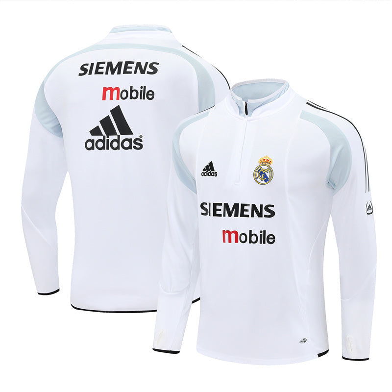 Real Madrid Men's Training Jacket 2004 2005 White – Foot Sport