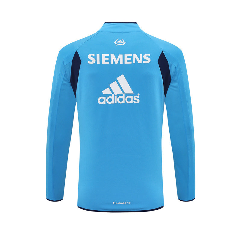 Real Madrid Men's Training Jacket 2005 2006 Light Blue – Foot
