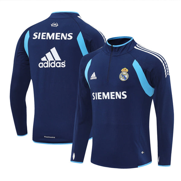 Men's Real Madrid Training Jacket 2005 2006 Dark Blue – Foot Sport