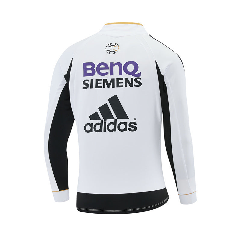 Men's Real Madrid Training Jacket 2006 2007 White – Foot Sport