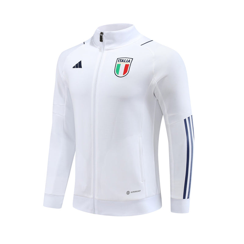 Veste-Training-Italie-Blanc-Homme-2023-2024
