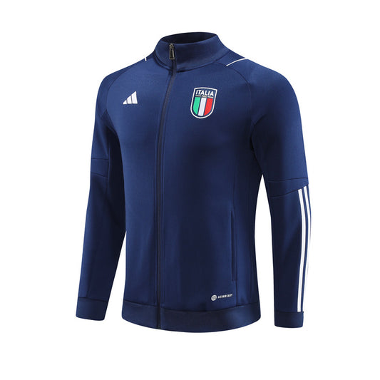 Veste-Training-Italie-Bleu-Homme-2023-2024