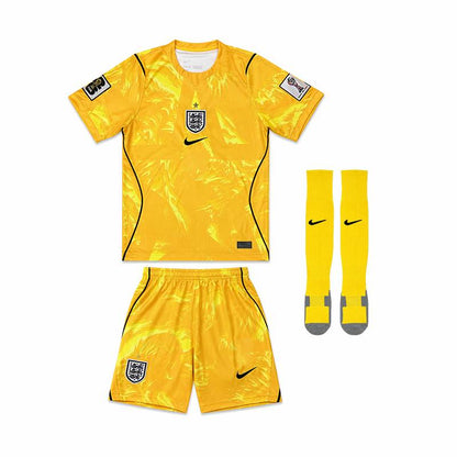 Maillot Angleterre Kit Enfant Gardien 2026 2027 Jaune | Foot Sport
