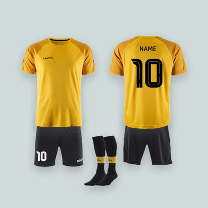 Crea tus propias camisetas de fútbol personalizadas para tu equipo.