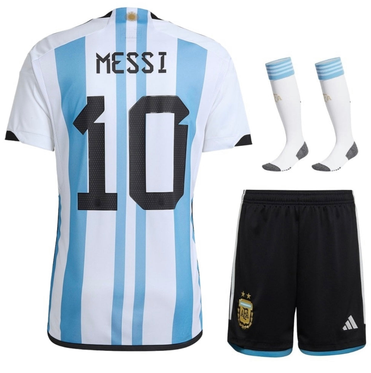 MAILLOT-ARGENTINE-3-ETOILES-ENFANT-DOMICILE-2022-2023