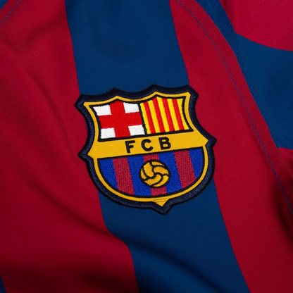 Maillot Barcelone Retro Vintage Manches Longues 2005 2006 Domicile Homme