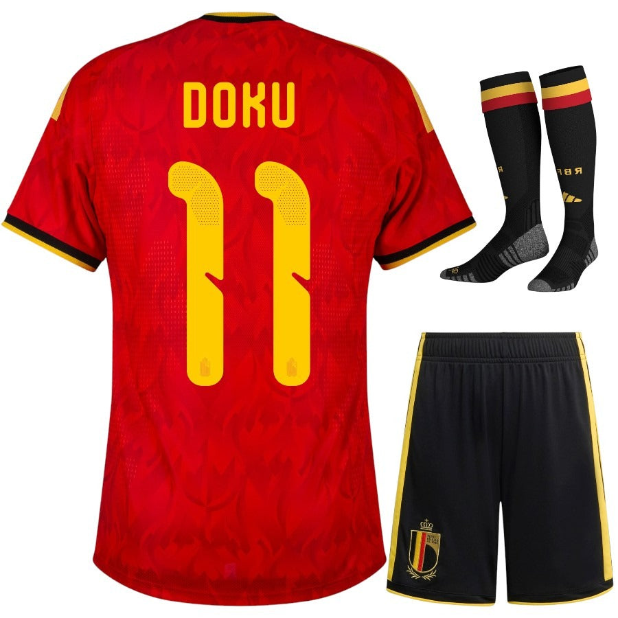Maillot Belgique Doku Enfant Domicile 2026 2027 | Foot Sport