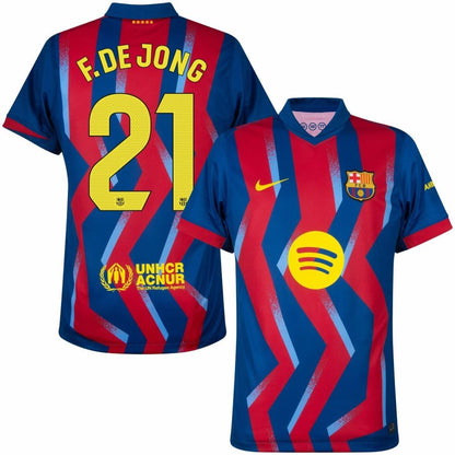 Maillot Barca Fourth F.De Jong 21 Homme 2025 2026 | Foot Sport