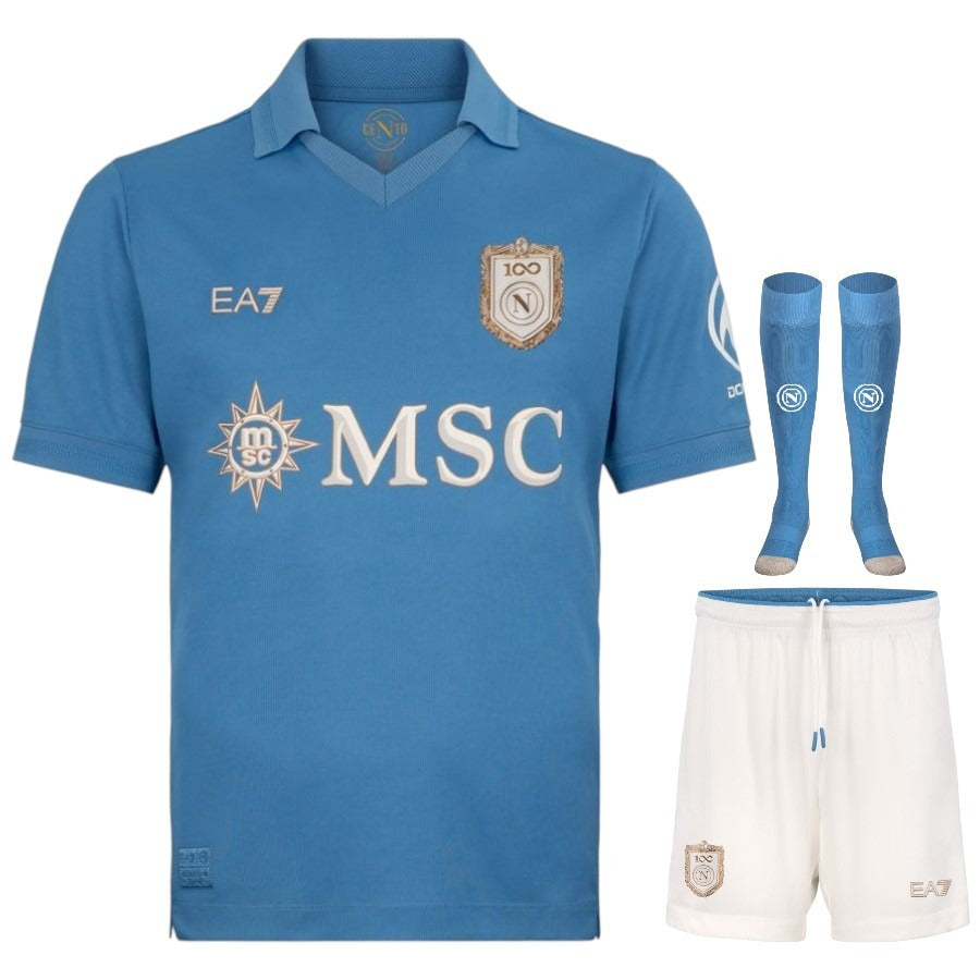 Maillot Kit Enfant Naples Domicile 2026 2027 | Foot Sport