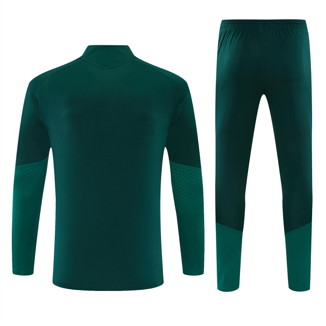 Survetement Real Madrid Training Homme/Enfant 2026 2027 Vert Foncé