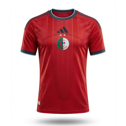 Maillot Algerie Homme Domicile Pre Match 2026 2027 Rouge
