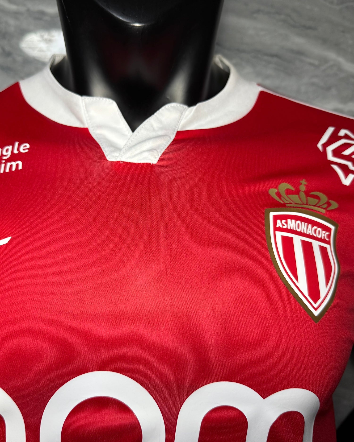 Maillot AS Monaco Domicile Homme 2025 2026 Version Match