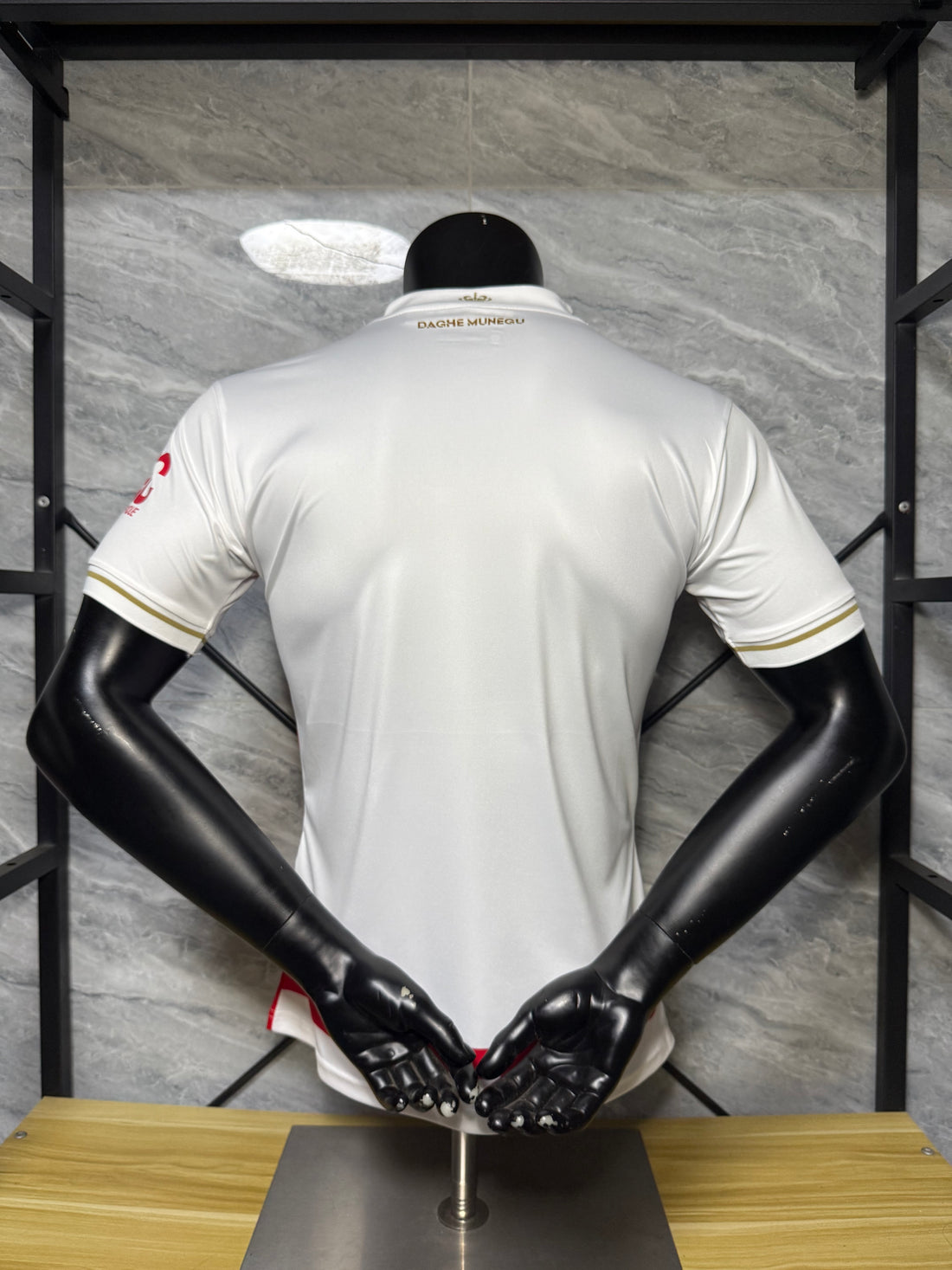 Maillot AS Monaco Domicile Homme 2025 2026 Version Match