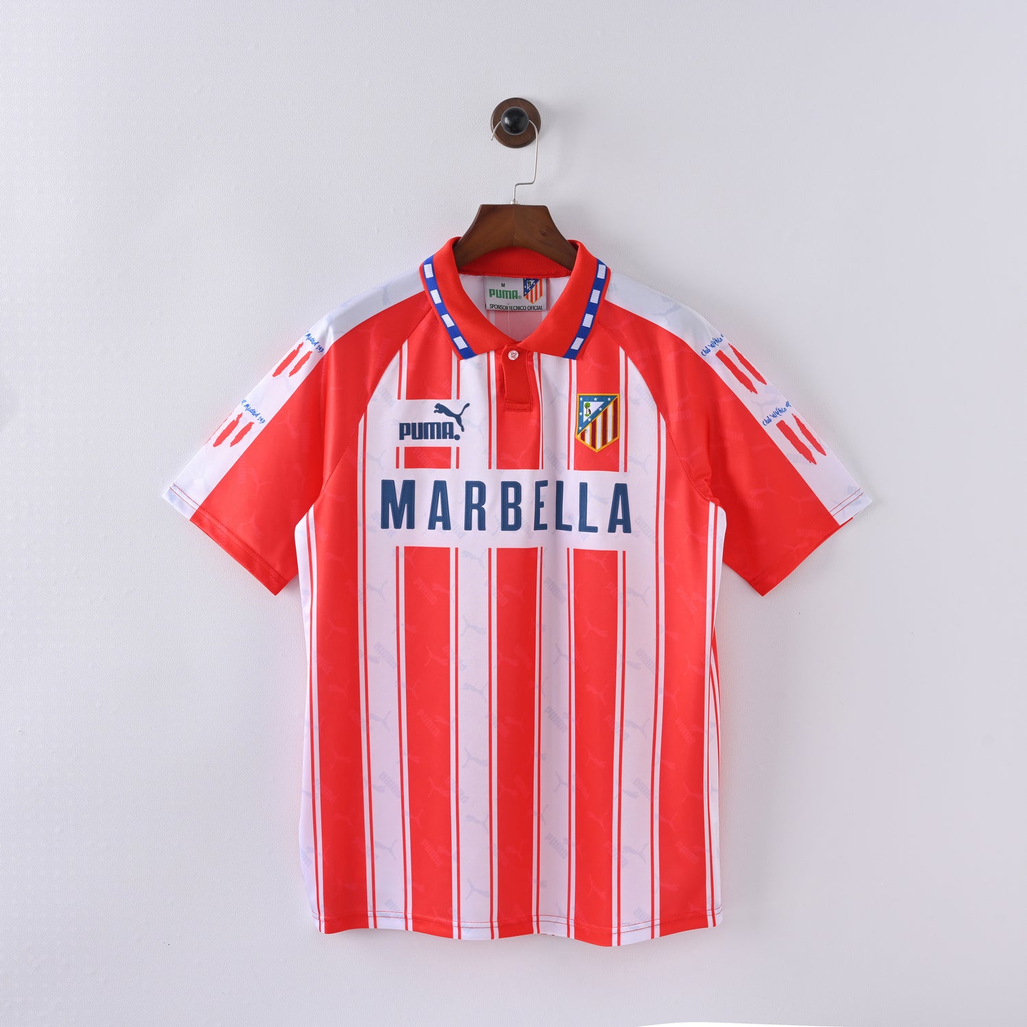 Maillot Atletico Madrid Retro Vintage 1994-1995 Domicile Homme | Foot Sport