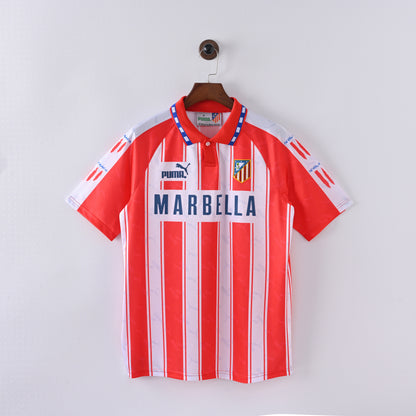 Maillot Atletico Madrid Retro Vintage 1994-1995 Domicile Homme | Foot Sport