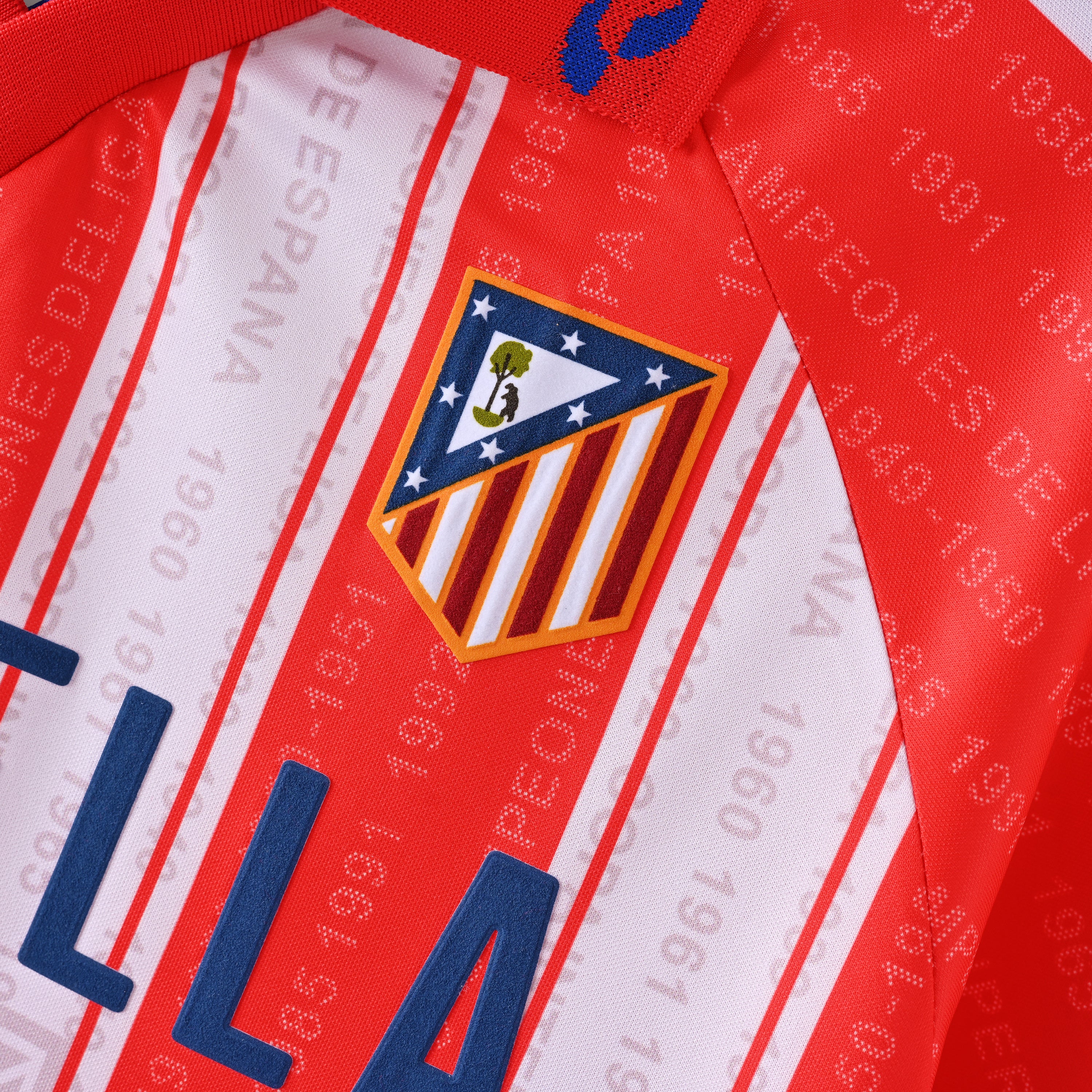 Maillot Atletico Madrid Retro Vintage 1995-1996 Domicile Homme | Foot Sport