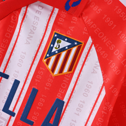 Maillot Atletico Madrid Retro Vintage 1995-1996 Domicile Homme | Foot Sport