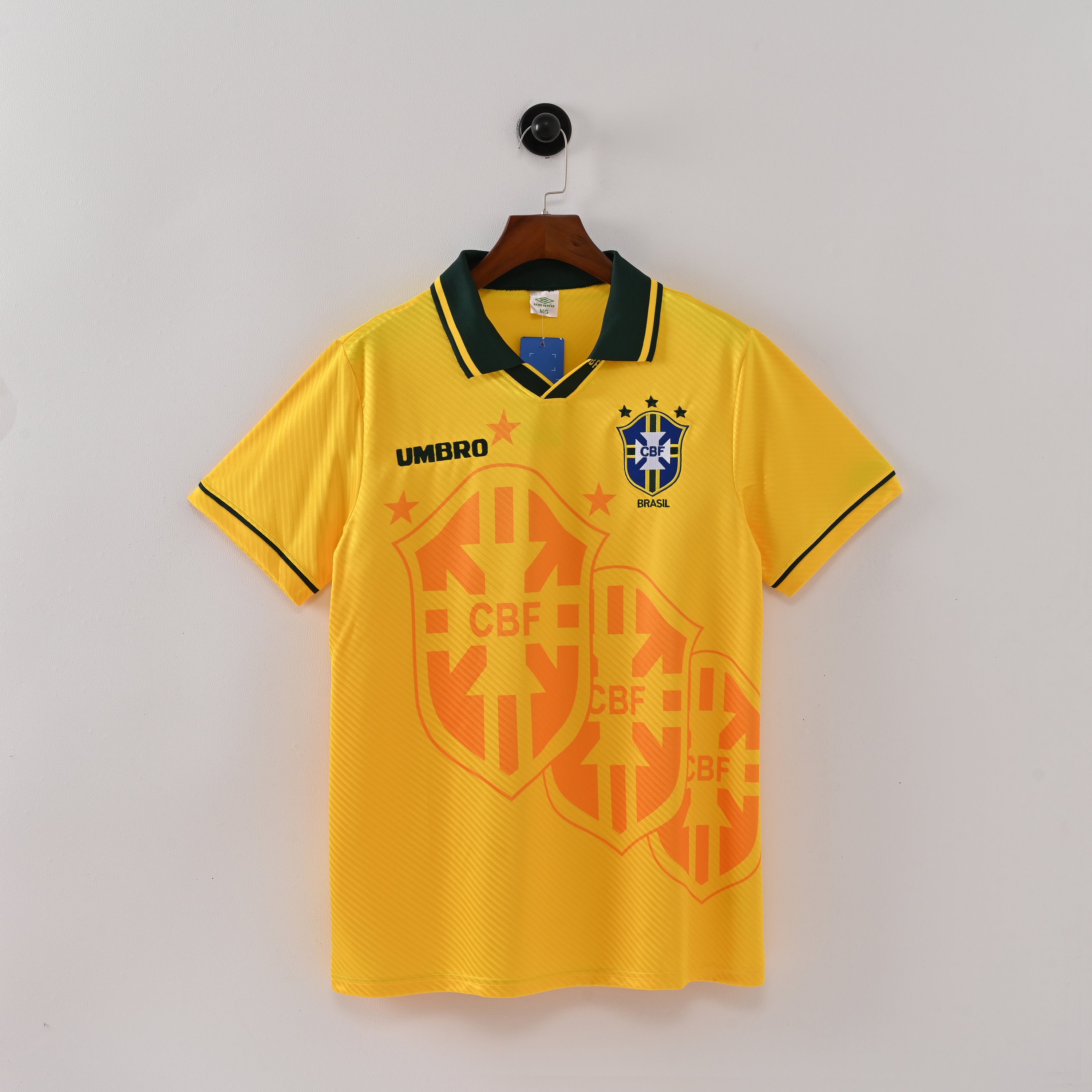 Maillot Bresil Retro Vintage 1994 Domicile Coupe du Monde Homme | Foot Sport
