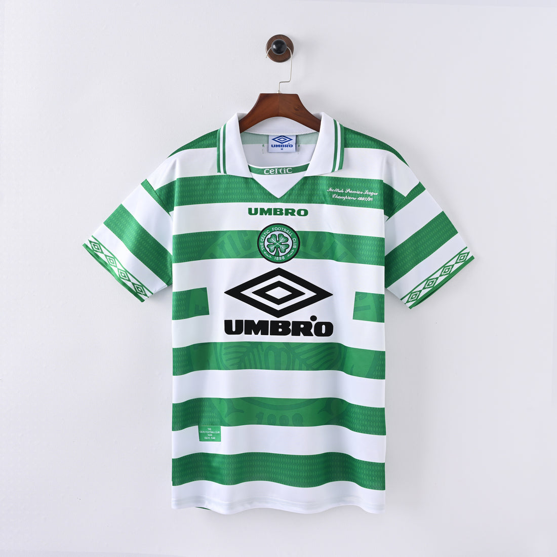Maillot Celtic FC Retro Vintage 1997-1999 Domicile Homme | Foot Sport