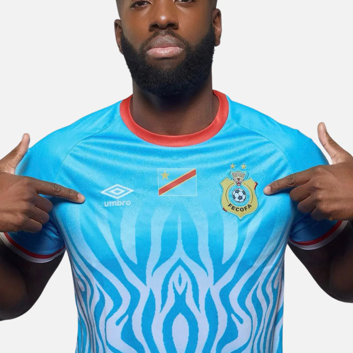 Maillot Domicile République Démocratique du Congo 2025/2026 - Bleu ...