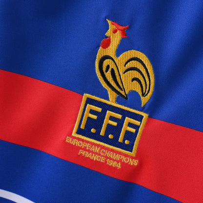 Maillot France Retro Vintage 1984 Domicile Homme | Foot Sport
