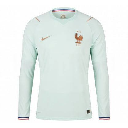 maillot-france-manches-longues-exterieur-vert-coupe-du-monde-2026-homme-foot-sport