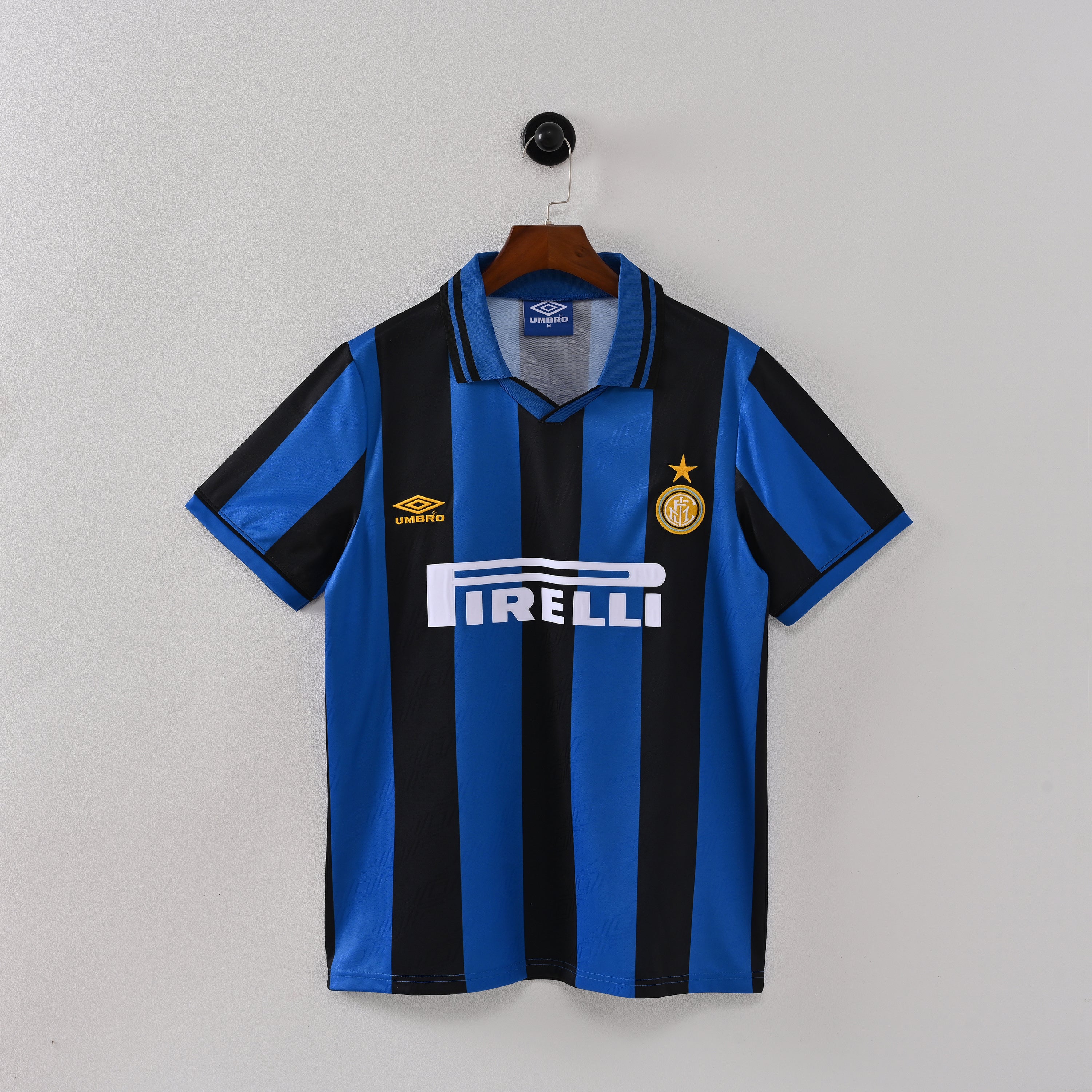 Men's Inter Milan Retro Vintage Home Shirt 1995-1996 – Foot Sport